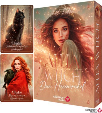 Alua Witch - Dein Hexenorakel - 40 Orakelkarten-96-seitiges Booklet, m. 1 Beilage