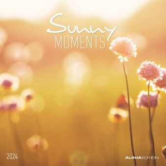 Sunny Moments 2024 - Broschürenkalender 30x30 cm (30x60 geöffnet) - Kalender mit Platz für Notizen -