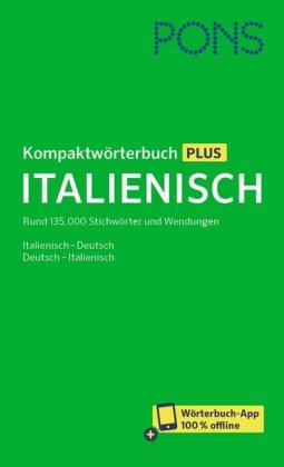PONS Kompaktwörterbuch Plus Italienisch, m. Buch, m. Online-Zugang