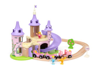 BRIO World - Disney Prinzessinnen Traumschloss Eisenbahn-Set