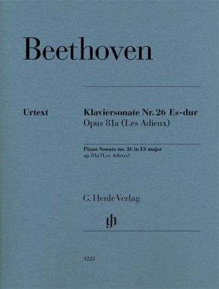 Ludwig van Beethoven - Klaviersonate Nr. 26 Es-dur op. 81a (Les Adieux)