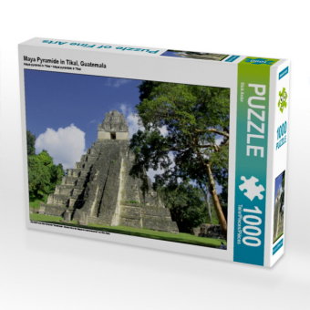Maya Pyramide in Tikal, Guatemala (Puzzle)