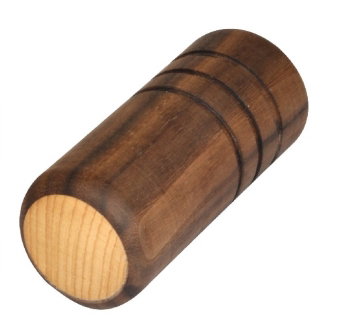 Maxi-Holz-Shaker (dunkel)