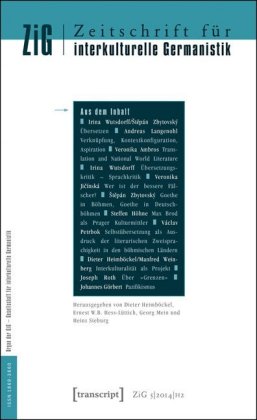 Zeitschrift für interkulturelle Germanistik. H.2/2014