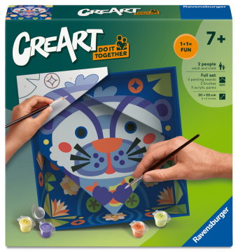 CreArt, Malen nach Zahlen Do it together - Otter
