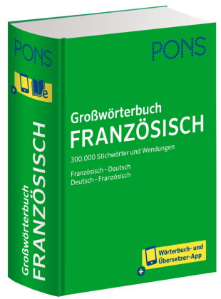 PONS Großwörterbuch Französisch, m. Buch, m. Online-Zugang