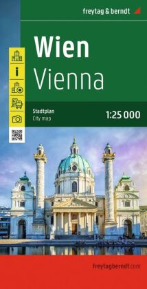 freytag & berndt Stadtplan Wien 1:25.000