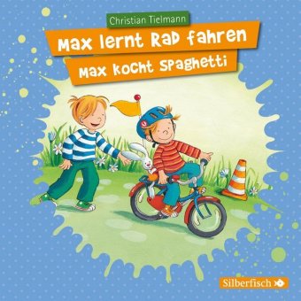 Max lernt Rad fahren / Max kocht Spaghetti, 1 Audio-CD