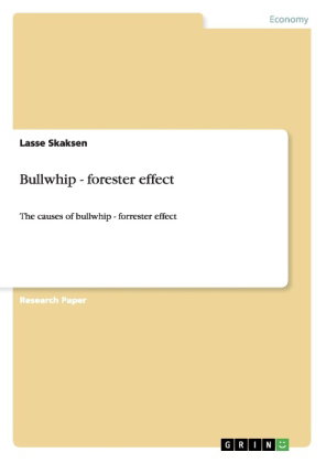 Bullwhip - forester effect