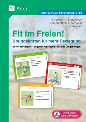 Fit im Freien - Übungskarten für mehr Bewegung