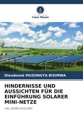 HINDERNISSE UND AUSSICHTEN FÜR DIE EINFÜHRUNG SOLARER MINI-NETZE