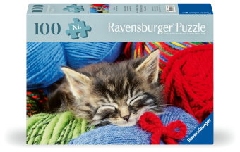 Erwachsenenpuzzle 100 XL-Teile - Wollkätzchen