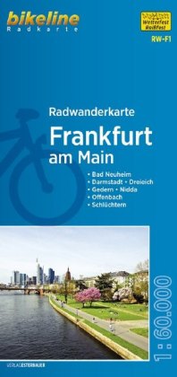 Bikeline Radwanderkarte Frankfurt am Main