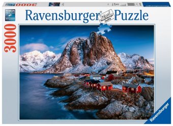Ravensburger Puzzle 17081 - Hamnoy, Lofoten - 3000 Teile Foto-Puzzle für Erwachsene und Kinder ab 14