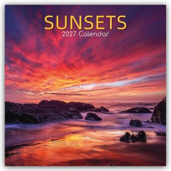 Sunsets - Sonnenuntergänge 2027 - 16-Monatskalender
