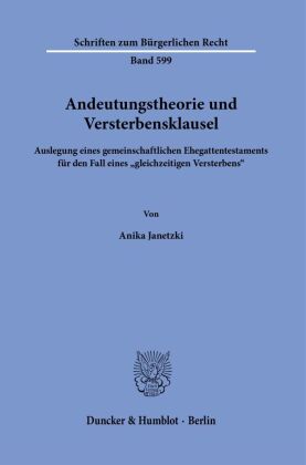 Andeutungstheorie und Versterbensklausel