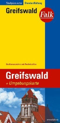Falk Stadtplan Extra Greifswald 1:15.000