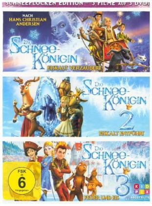 Die Schneekönigin 1-3 Box, 3 DVDs