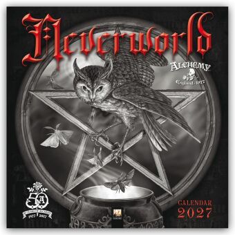 Alchemy Neverworld 2027 - Original Flame Tree Publishing-Kalender [Kalender]