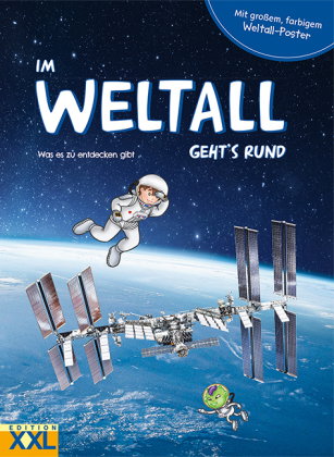 Im Weltall geht's rund - m. Weltall-Poster