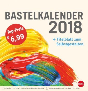 Bastelkalender groß champagner 2018