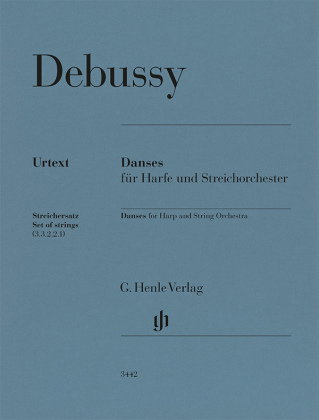 Claude Debussy - Danses für Harfe und Streichorchester