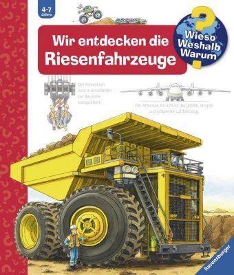 Wieso? Weshalb? Warum? Band 6 - Wir entdecken die Riesenfahrzeuge