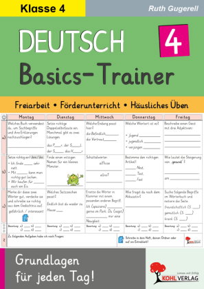 Deutsch-Basics-Trainer / Klasse 4
