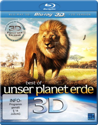 Best of Unser Planet Erde 3D - Fühle das Erlebnis, 1 Blu-ray