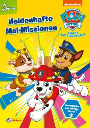 PAW Patrol Kindergartenheft: Heldenhafte Mal-Missionen