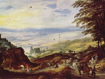 Joost de Momper d. J. - Landschaft mit weiter Fernsicht - 500 Teile (Puzzle)