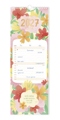 Paarplaner 2027 Floral