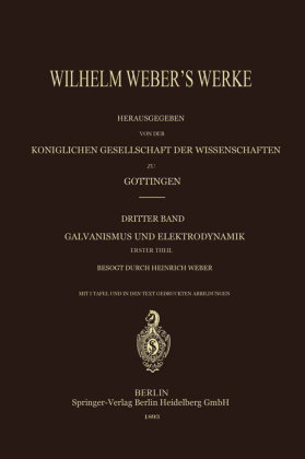 Wilhelm Weber's Werke