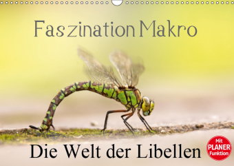 Faszination Makro - Die Welt der Libellen (Wandkalender 2019 DIN A3 quer)