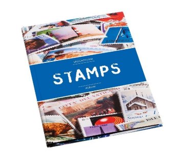 Einsteckbuch STAMPS A 4 S 16, blau