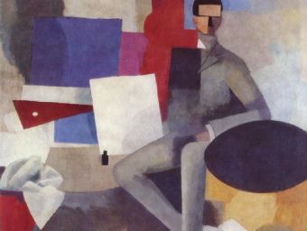 Roger-Noël-François de La Fresnaye - Sitzender Mann - 1.000 Teile (Puzzle)