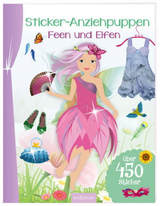 Sticker-Anziehpuppen - Feen und Elfen
