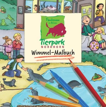 Tierpark Nordhorn Wimmel-Malbuch