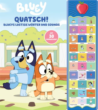 Bluey - Quatsch! Blueys lustige Wörter und Sounds - 30-Button-Soundbuch - interaktives Bilderbuch mi