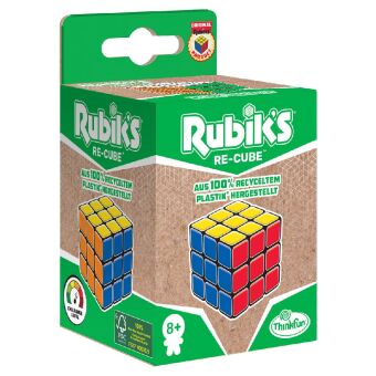 Thinkfun Rubik's Re-Cube, der original Zauberwürfel 3x3 von Rubik's in der nachhaltigeren Variante f