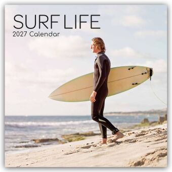Surf Life - Surfen - Surfing 2027 - 16-Monatskalender