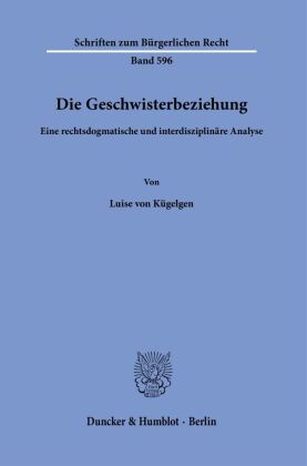 Die Geschwisterbeziehung