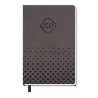 TRÖTSCH - Taschenkalender A7 Soft Touch Anthrazit 2027