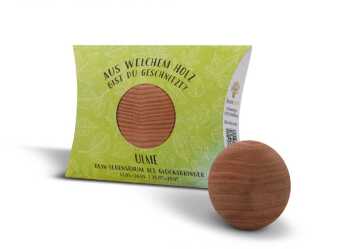 Handschmeichler Ulme 45mm mit Baumhoroskop