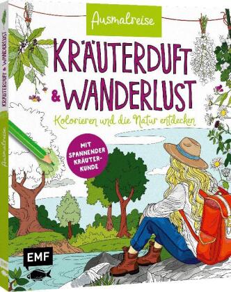 Ausmalreise Kräuterduft und Wanderlust