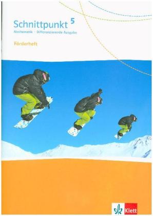 Schnittpunkt Mathematik 5. Differenzierende Ausgabe ab 2017 - 5. Schuljahr, Förderheft mit Lösungen