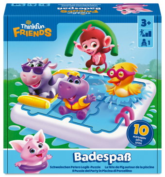 ThinkFun Friends: Badespaß - Logikspiel ab 3 Jahre