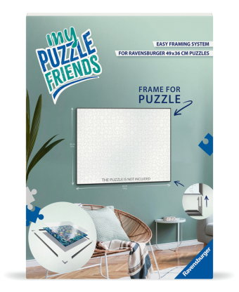 Puzzlezubehör - Puzzle-Rahmen, weiß