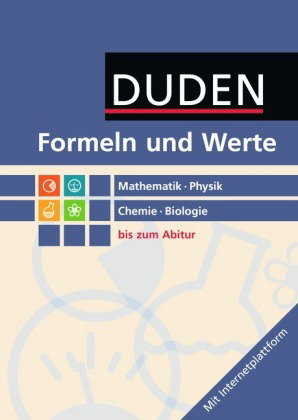 Formeln und Werte - Sekundarstufe I und II
