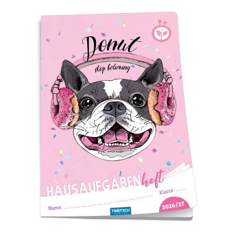 TRÖTSCH - Jahresbezogenes Hausaufgabenheft Grundschule Hund 26/27